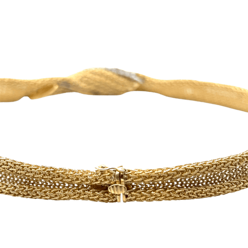 Collier Collier Draperie Or Jaune - Époque 19éme 58 Facettes 1.0000154/1