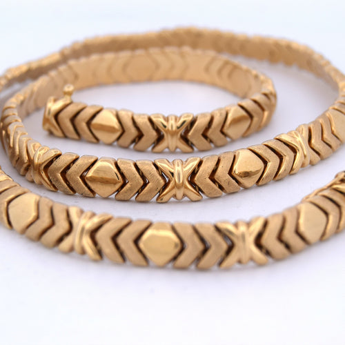 Collier vintage en or jaune