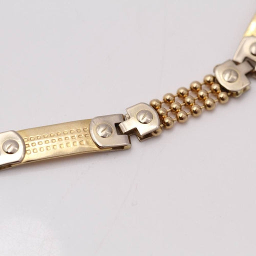 Bracelet Bracelet articulé en or bicolore d'occasion 58 Facettes E360923