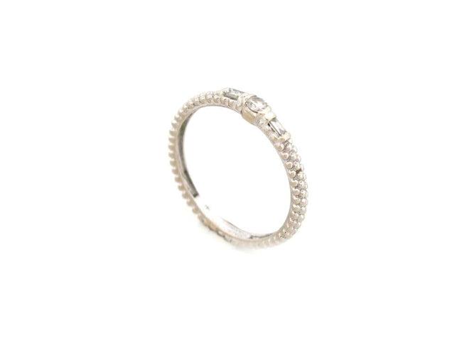 Bague 52 bague MAUBOUSSIN alliance amour je t aime t52 diamants & or blanc 58 Facettes 265858