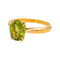 Bague 53 Bague  Or rose Péridot 58 Facettes 4947320RV