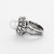 Bague 45.5 Bague ancienne en or blanc, diamants et une perle. 58 Facettes