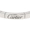 Bague 62 Cartier Bague Alliance Lanières Or blanc 58 Facettes 4061190CN