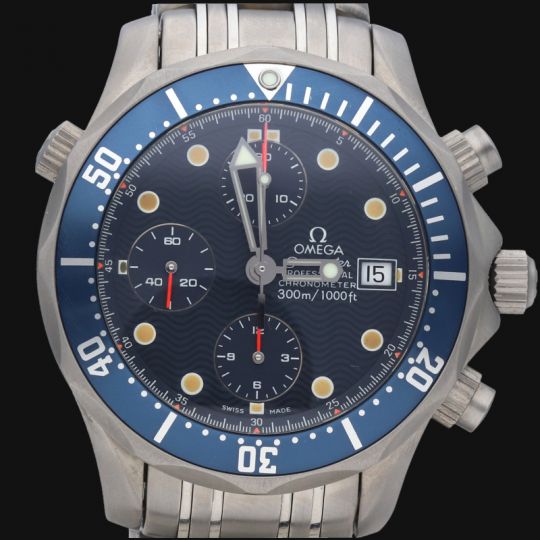 Omega Montre Seamaster Diver 300M Chronograph Titan