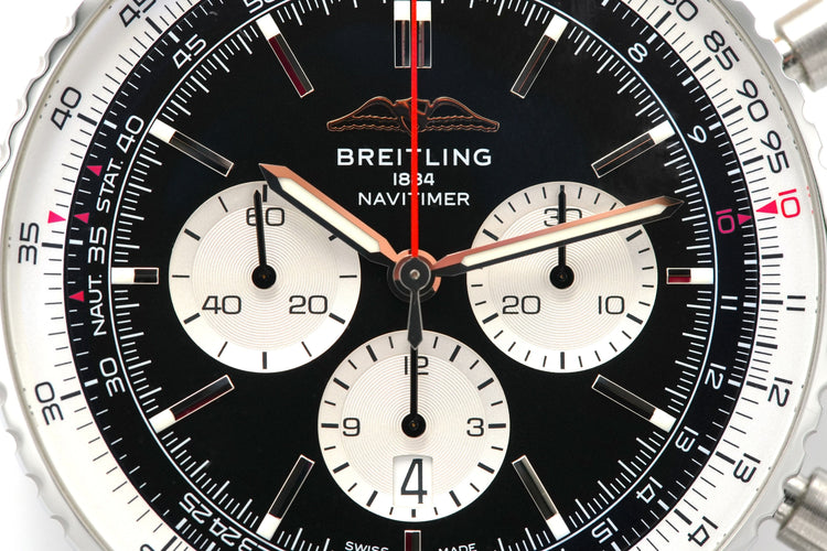 Montre Breitling - Navitimer B01 Chronograph 46mm AB0137 - Full Set 58 Facettes Breitling