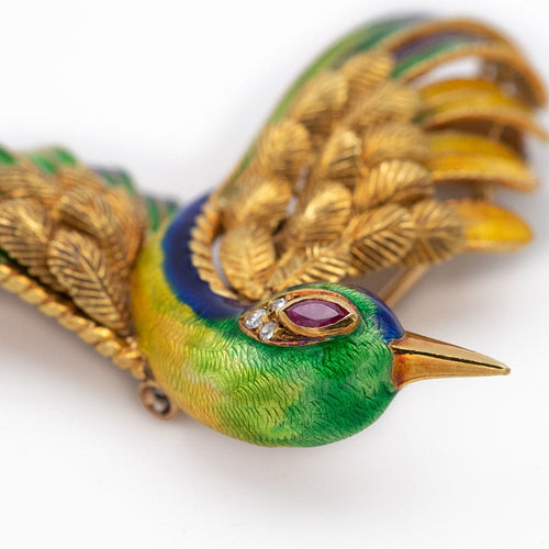Broche MAUBOUSSIN - BROCHE OISEAU 58 Facettes