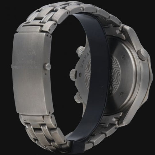 Montre Montre Omega Seamaster Diver 300M Chronographe Titane 58 Facettes MT41632