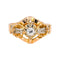 Bague 56.5 Bague Or rose, Or blanc Diamant 58 Facettes 4815715CN