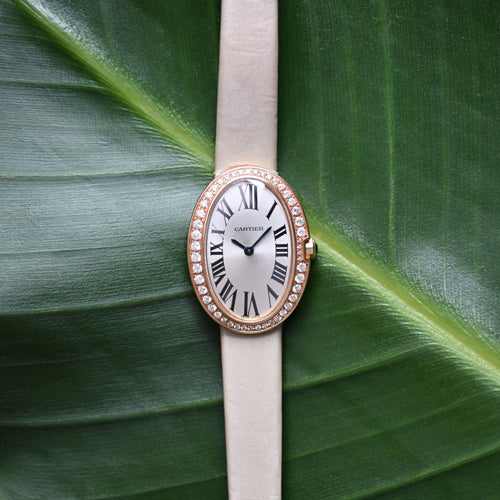 Bracelet Cartier Baignoire Rose Gold Diamonds 58 Facettes