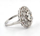 Bague Bague en or blanc et diamants 58 Facettes