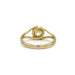 Ring 50 Yellow Gold & Diamond Ring 58 Facettes 240112R