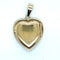 Pendentif Pendentif Porte-Photo Coeur or jaune 58 Facettes