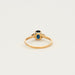 Bague 50 Bague or jaune saphir et diamants 58 Facettes AB29