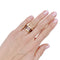 Bague 51 Bague Bulgari, "B.Zero1", or rose, cermet. 58 Facettes 35003