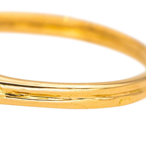 Bague Marguerite  Or jaune Saphir, Diamant