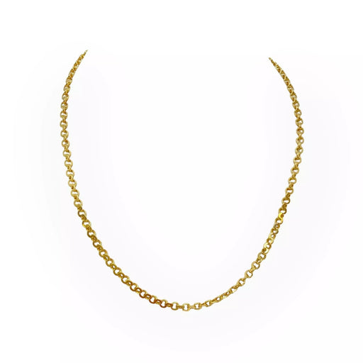 Yellow Gold Jaseron Mesh Chain Necklace 58 Facettes 330051793