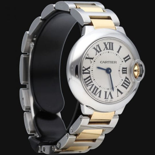 Montre Cartier Montre Ballon Bleu De Cartier 28Mm Quartz 58 Facettes MT41541