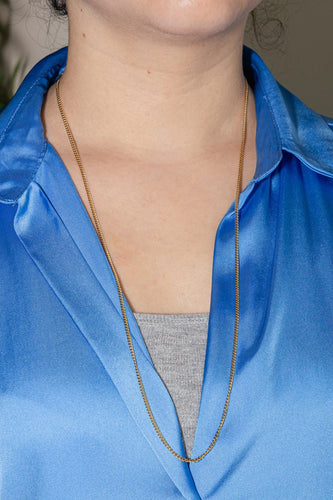 Collier Collier Maille Gourmette  Or jaune 58 Facettes 4686171CN