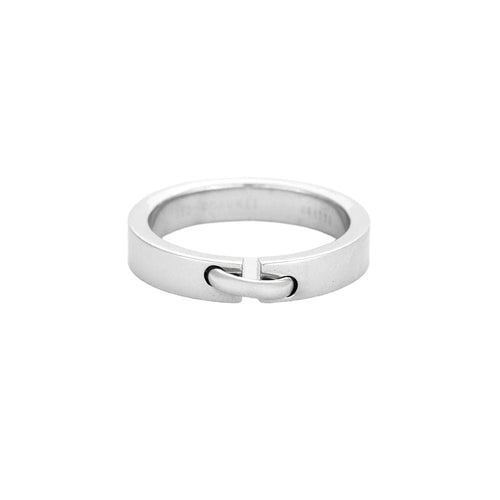 Bague 54 CHAUMET - Liens Evidence - Bague or blanc 58 Facettes 58FC21