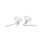 Boucles d'oreilles Chanel Boucles d'oreilles Dormeuses Camélia Or blanc Agate, Diamant 58 Facettes 4944033RV