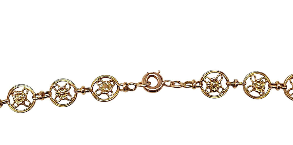 Collier Collier filigrane or jaune 58 Facettes COL.FILIGRA.1480