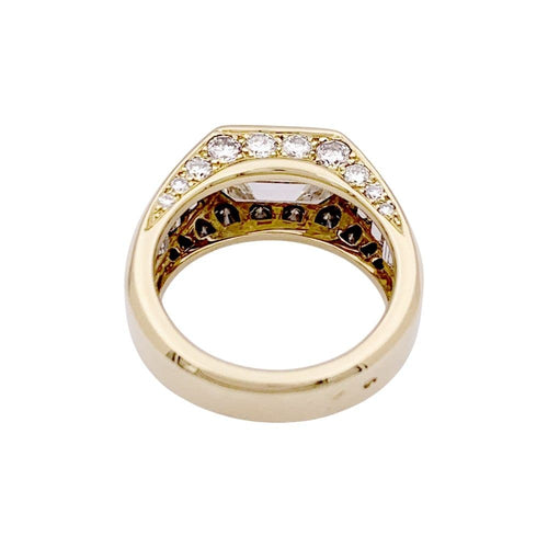 Bague 51 Bague O.J. Perrin, or jaune et diamants. 58 Facettes 35161