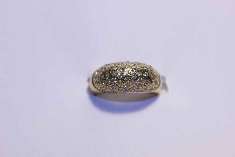 Bague 52 Bague Or Diamants 58 Facettes