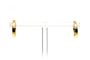 Boucles d'oreilles Boucles d'oreilles contemporaines or jaune, saphirs et diamants 58 Facettes 22784
