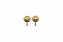 Boucles d'oreilles Boucles d'oreilles en or jaune avec diamants 58 Facettes 50396