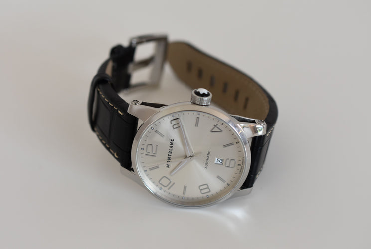 Montre MONTBLANC - Montre homme TimeWalker 2009 automatique, réf. 9675, full set exceptionnel 58 Facettes MON-100