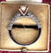 Bague 55 Bague en or blanc diamants 58 Facettes