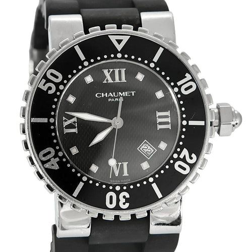 Montre CHAUMET - Class One - Montre en acier à boitier rond et à mouvement automatique 58 Facettes B250501