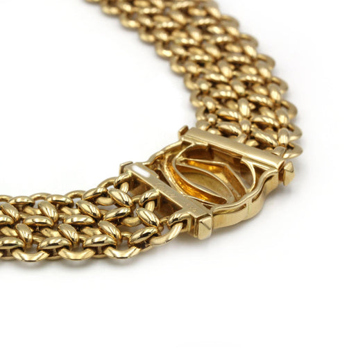 Collier CARTIER - Collier Pénélope Double C Or jaune 58 Facettes 250222R