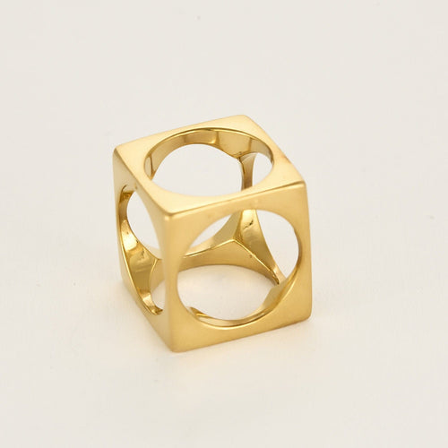 Pendentif DINH VAN - Le Pavé - Pendentif en or jaune 58 Facettes CHAL1207