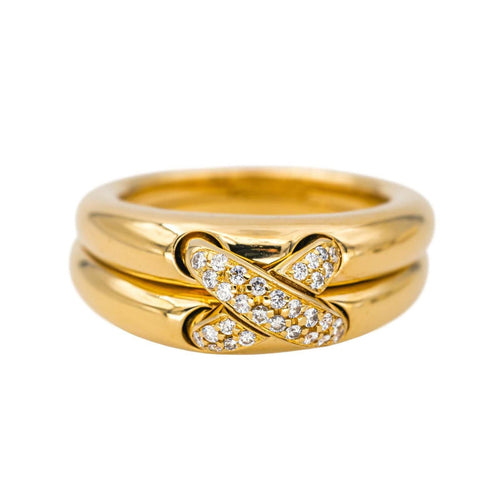 Bague 53 Chaumet Bague Liens Or jaune Diamant 58 Facettes 4624155CN