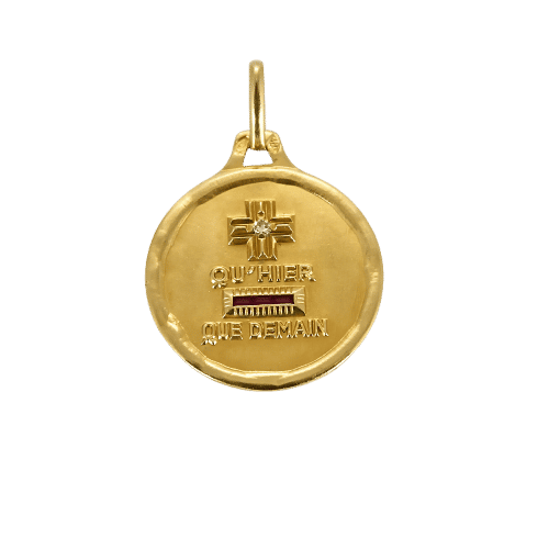 Pendentif Augis Pendant en Or jaune 18k 58 Facettes ARL0957