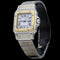 Montre Cartier Montre Santos Dame Or Jaune 18K Et Acier 58 Facettes MT44236