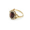 Bague 57 Bague Poison - Or jaune, Grenat & Demi-Perles 58 Facettes 260008SP