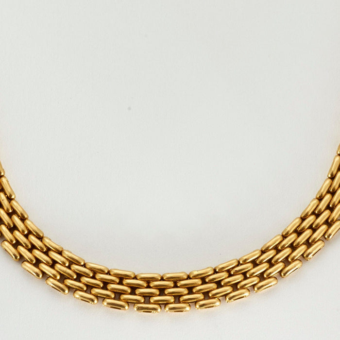 Collier Parure grain de riz or jaune 58 Facettes LP499-500