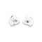 Boucles d'oreilles Boucles d'oreilles TIFFANY & CO x Elsa Peretti, «Cœur Bean » en argent. 58 Facettes 35091