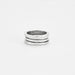 Bague BULGARI - Bague B.Zero1 or blanc 3 rangs 58 Facettes