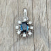 Pendentif Pendentif marguerite saphir diamants 58 Facettes 231