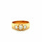 Bague Vintage Or jaune et Diamants - 1970 58 Facettes 1.0000378/3