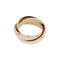 Bague 48 Bague Cartier, "Trinity Classique", trois ors. 58 Facettes 35119