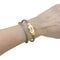 Bracelet Bracelet Fred, "Chance infinie", or rose et acier. 58 Facettes 35323
