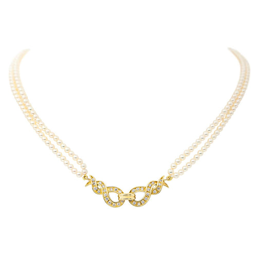 Collier Collier Or jaune Diamant 58 Facettes 3951649CN