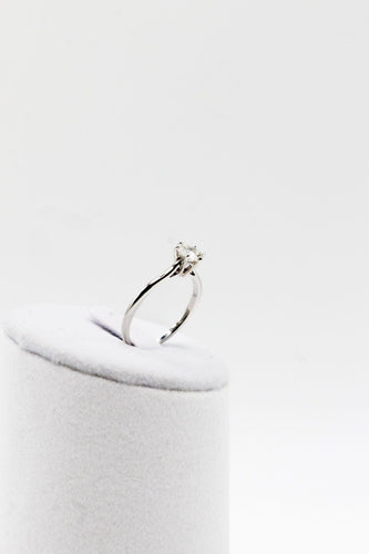 Bague 60 Bague or blanc et diamant 58 Facettes 240198