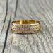 Bague 50 Bague or jaune pavage diamants 58 Facettes 331