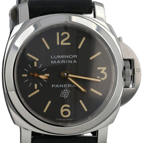 Montre Montre Panerai Luminor Marina Logo en acier 58 Facettes MT41988
