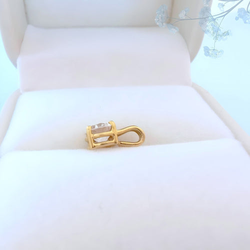 Pendentif Pendentif diamant en solitaire or jaune 58 Facettes AA 1738